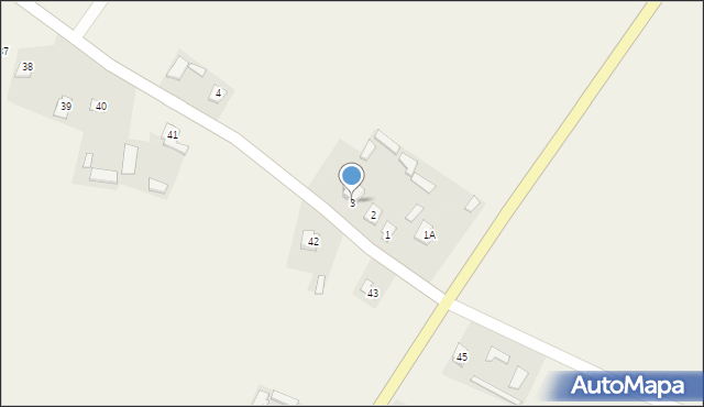 Wieprzów Tarnawacki, Wieprzów Tarnawacki, 3, mapa Wieprzów Tarnawacki