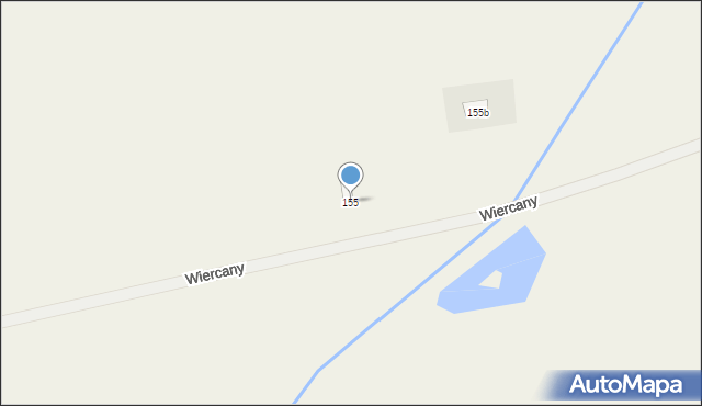 Wiercany, Wiercany, 155, mapa Wiercany