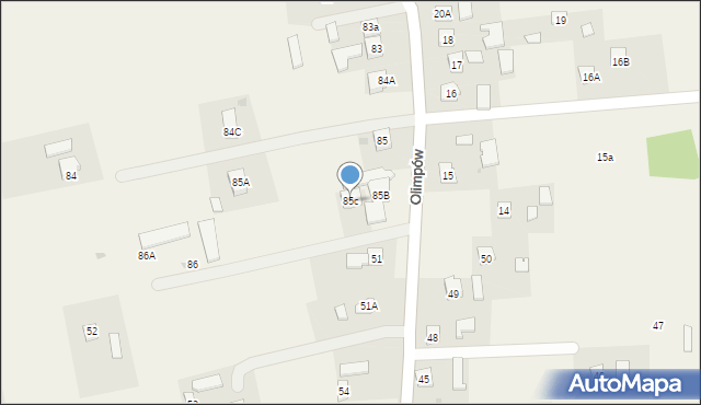 Wiercany, Wiercany, 85c, mapa Wiercany