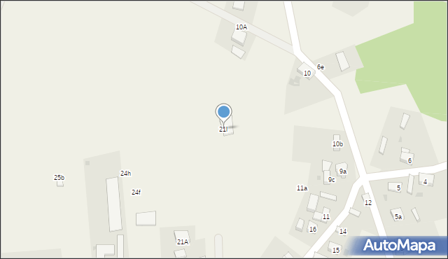 Wiercień, Wiercień, 21l, mapa Wiercień