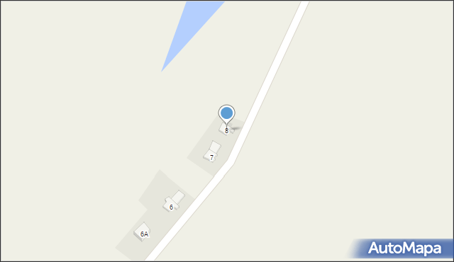 Wierciny, Wierciny, 8, mapa Wierciny