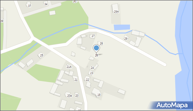 Wierciszewo, Wierciszewo, 26, mapa Wierciszewo