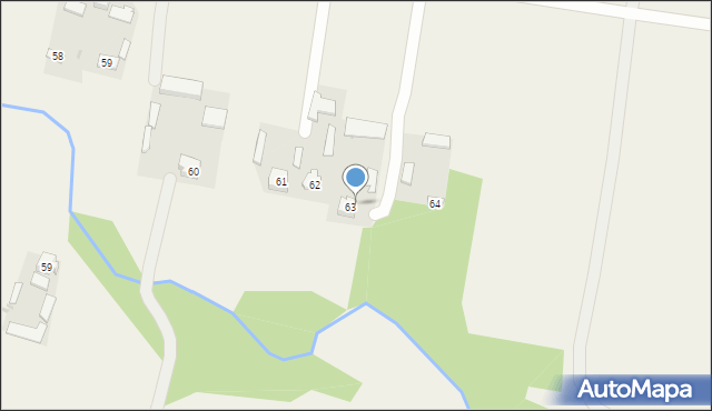 Wierciszów, Wierciszów, 63a, mapa Wierciszów