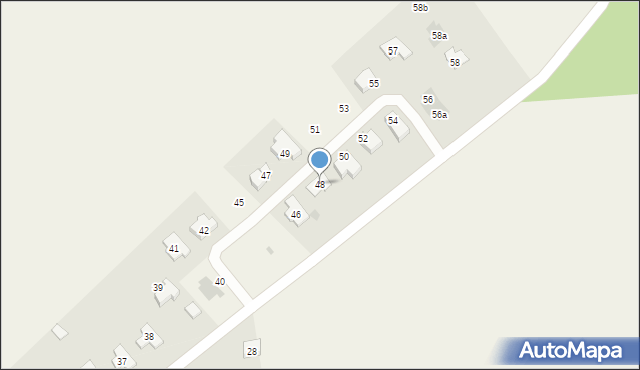 Wieruszew, Wieruszew, 48, mapa Wieruszew