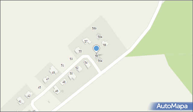 Wieruszew, Wieruszew, 56, mapa Wieruszew