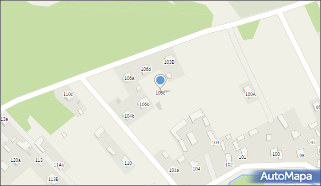 Wierzawice, Wierzawice, 106c, mapa Wierzawice