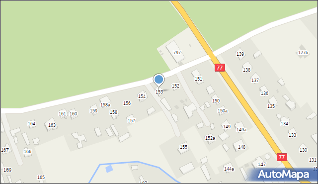 Wierzawice, Wierzawice, 153, mapa Wierzawice