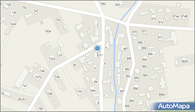 Wierzawice, Wierzawice, 3, mapa Wierzawice