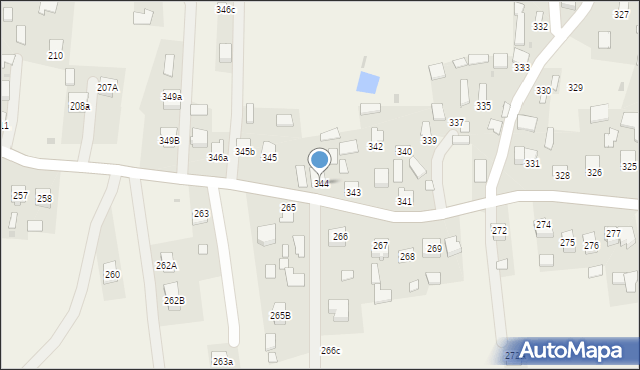 Wierzawice, Wierzawice, 344, mapa Wierzawice