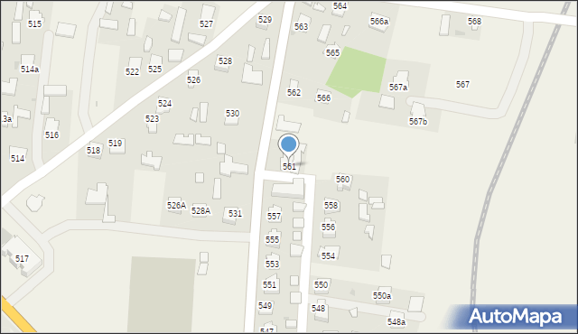 Wierzawice, Wierzawice, 561, mapa Wierzawice