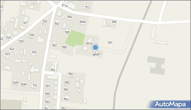 Wierzawice, Wierzawice, 567b, mapa Wierzawice