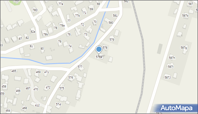 Wierzawice, Wierzawice, 578a, mapa Wierzawice