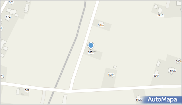 Wierzawice, Wierzawice, 587s, mapa Wierzawice