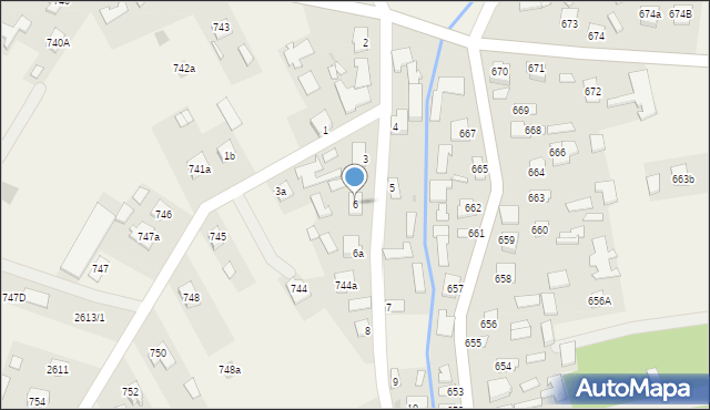 Wierzawice, Wierzawice, 6, mapa Wierzawice