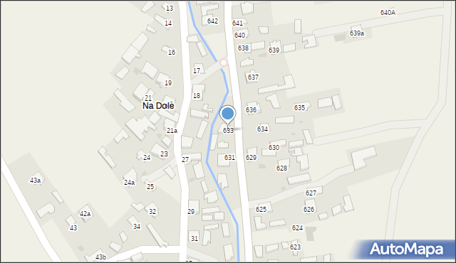 Wierzawice, Wierzawice, 633, mapa Wierzawice