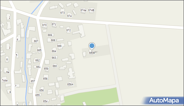 Wierzawice, Wierzawice, 663b, mapa Wierzawice