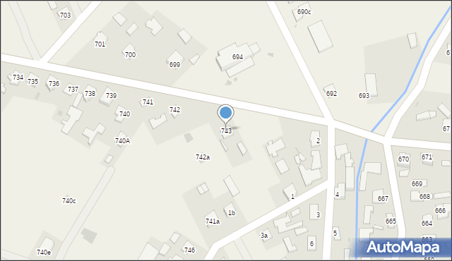 Wierzawice, Wierzawice, 743, mapa Wierzawice