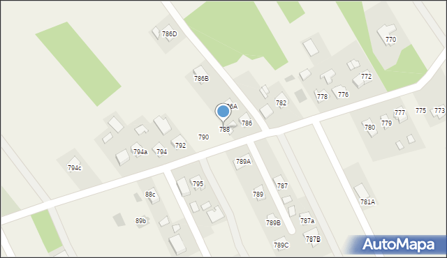 Wierzawice, Wierzawice, 788, mapa Wierzawice