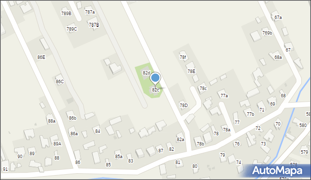 Wierzawice, Wierzawice, 82c, mapa Wierzawice