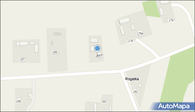 Wierzba, Wierzba, 160, mapa Wierzba