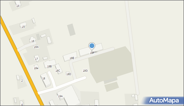 Wierzba, Wierzba, 18F, mapa Wierzba