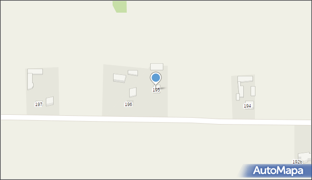 Wierzba, Wierzba, 195, mapa Wierzba