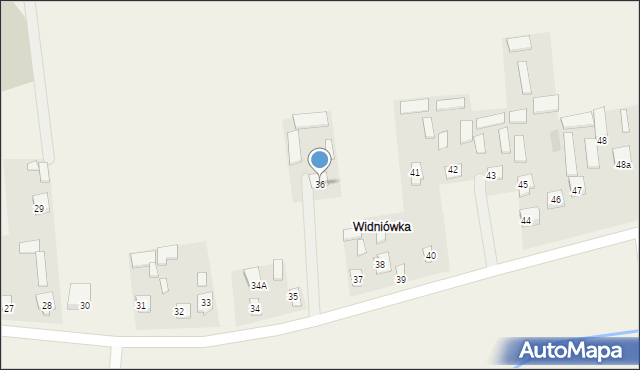 Wierzba, Wierzba, 36, mapa Wierzba
