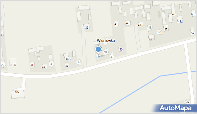 Wierzba, Wierzba, 37, mapa Wierzba