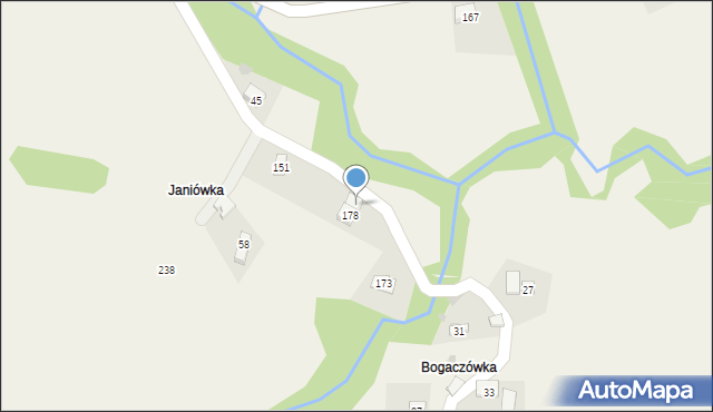 Wierzbanowa, Wierzbanowa, 179, mapa Wierzbanowa