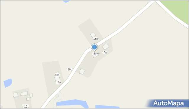 Wierzbiczany, Wierzbiczany, 16f, mapa Wierzbiczany