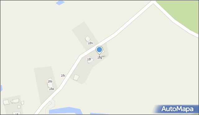 Wierzbiczany, Wierzbiczany, 16g, mapa Wierzbiczany