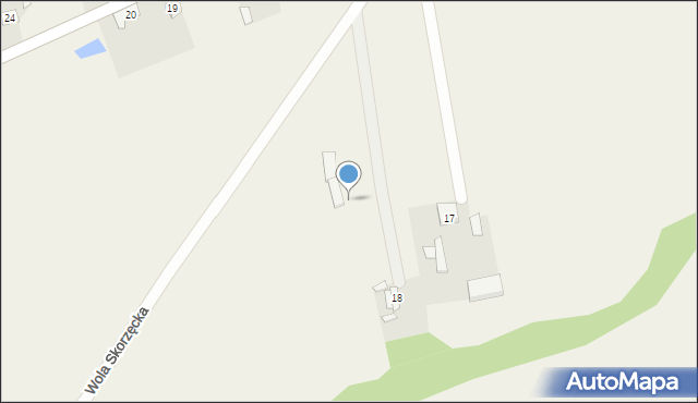 Wierzbiczany, Wierzbiczany, 18c, mapa Wierzbiczany