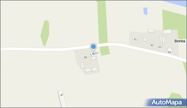 Wierzbie, Wierzbie, 90, mapa Wierzbie