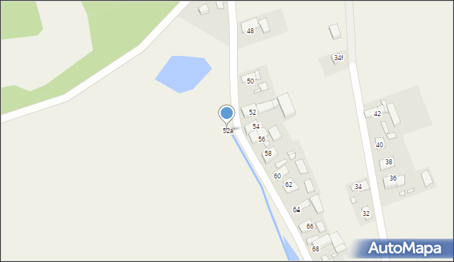 Wierzbie, Wierzbie, 52a, mapa Wierzbie