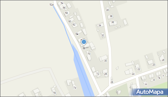 Wierzbie, Wierzbie, 68, mapa Wierzbie