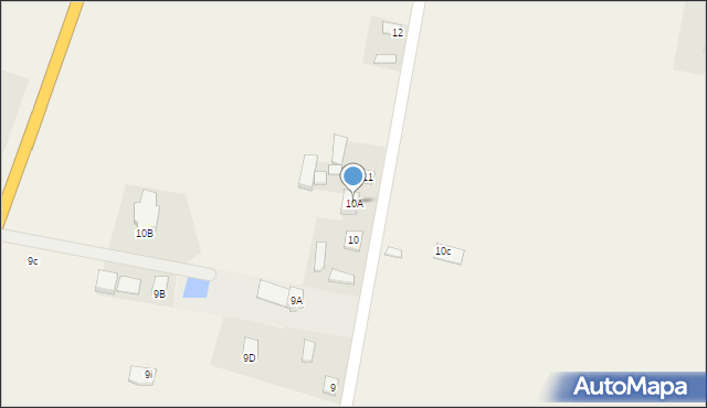 Wierzbie, Wierzbie, 10A, mapa Wierzbie