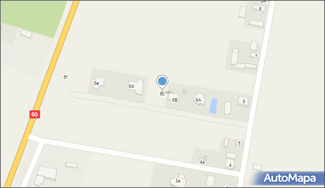 Wierzbie, Wierzbie, 6c, mapa Wierzbie