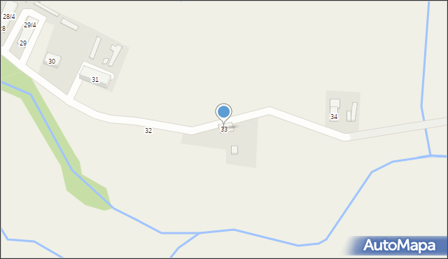 Wierzbiec, Wierzbiec, 33, mapa Wierzbiec