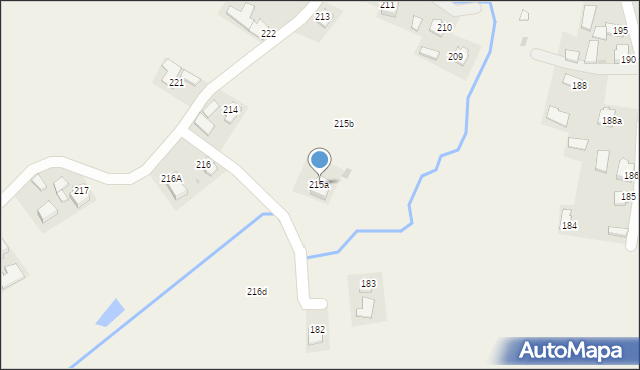 Wierzbna, Wierzbna, 215a, mapa Wierzbna