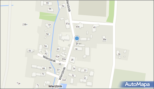 Wierzbnik, Wierzbnik, 37, mapa Wierzbnik