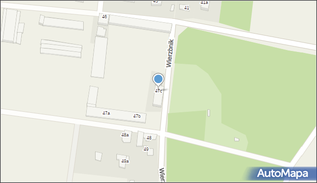 Wierzbnik, Wierzbnik, 47c, mapa Wierzbnik