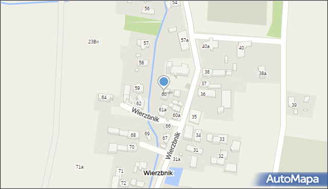 Wierzbnik, Wierzbnik, 60, mapa Wierzbnik