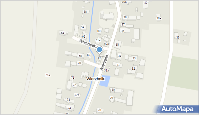 Wierzbnik, Wierzbnik, 67, mapa Wierzbnik