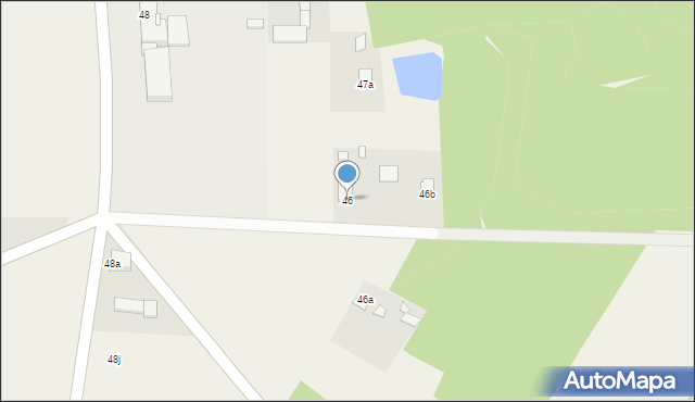 Wierzbno, Wierzbno, 46, mapa Wierzbno