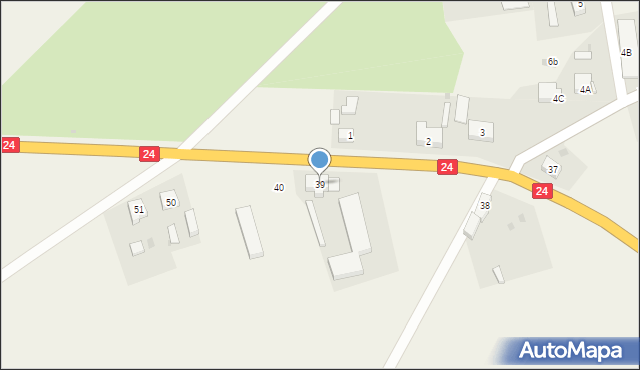 Wierzbno, Wierzbno, 39, mapa Wierzbno