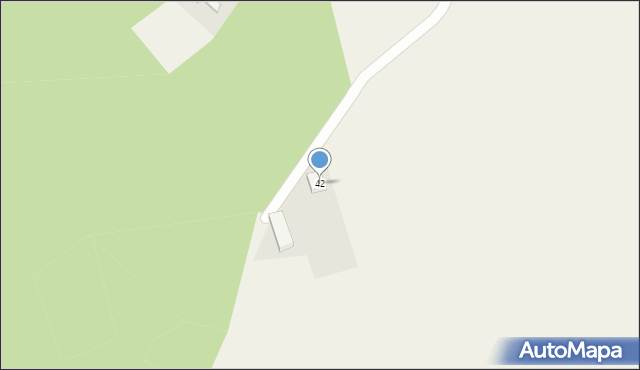 Wierzbno, Wierzbno, 42, mapa Wierzbno