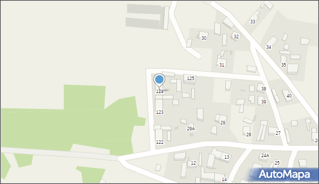 Wierzbowa, Wierzbowa, 124, mapa Wierzbowa