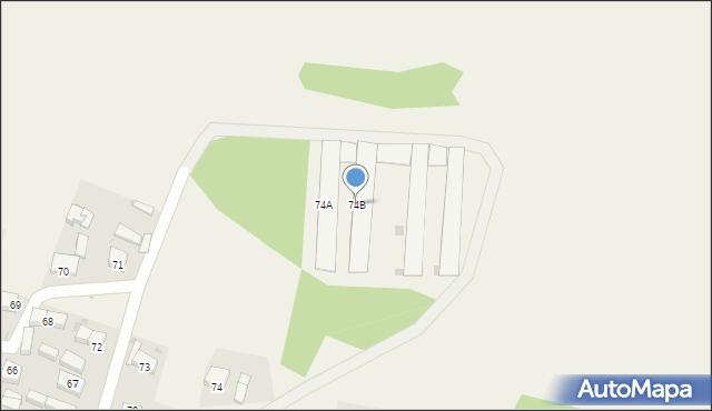 Wierzbowa, Wierzbowa, 74B, mapa Wierzbowa