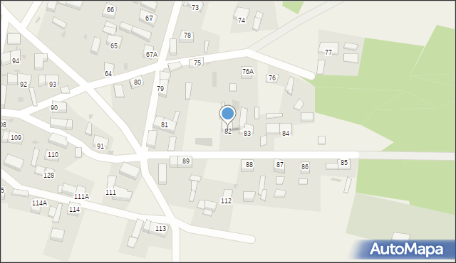 Wierzbowa, Wierzbowa, 82, mapa Wierzbowa