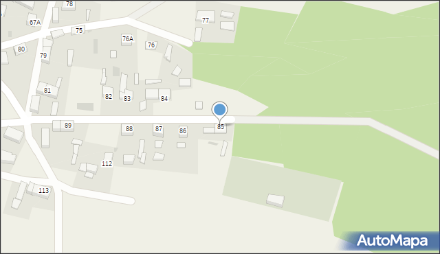 Wierzbowa, Wierzbowa, 85, mapa Wierzbowa